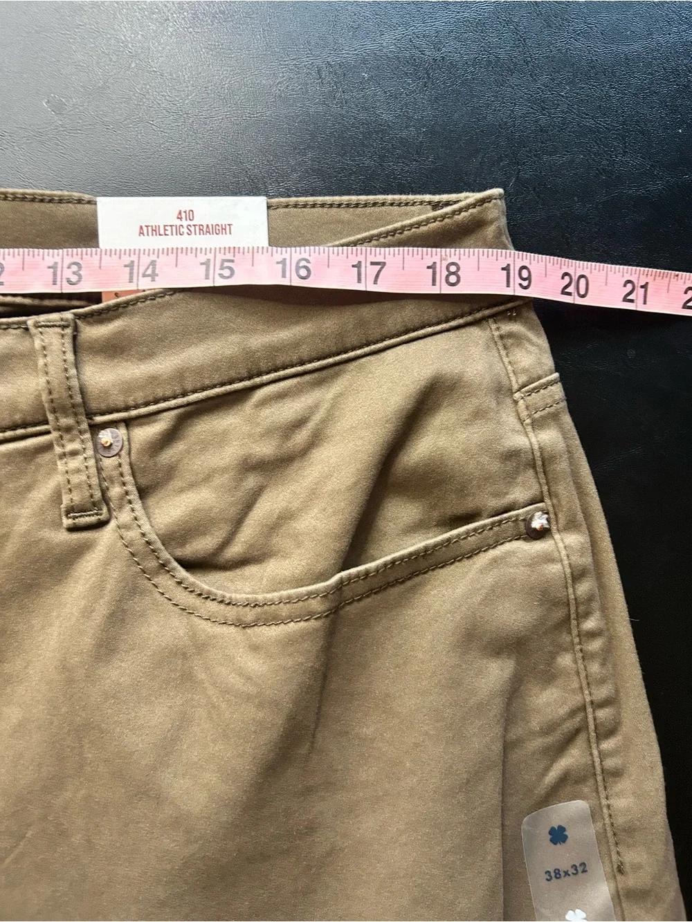 Lucky Brand Straight-Leg Khaki Pants - Brown